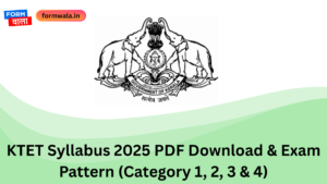 KTET Syllabus 2025 PDF Download & Exam Pattern (Category 1, 2, 3 & 4) (1)