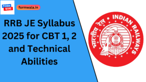 RRB JE Syllabus 2025 for CBT 1, 2 and Technical Abilities