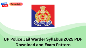 UP Police Jail Warder Syllabus 2025 PDF Download and Exam Pattern
