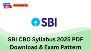 SBI CBO Syllabus 2025 PDF Download & Exam Pattern